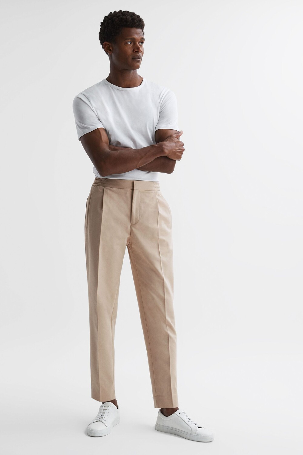 

Эластичные брюки Hove Technic Reiss, серый
