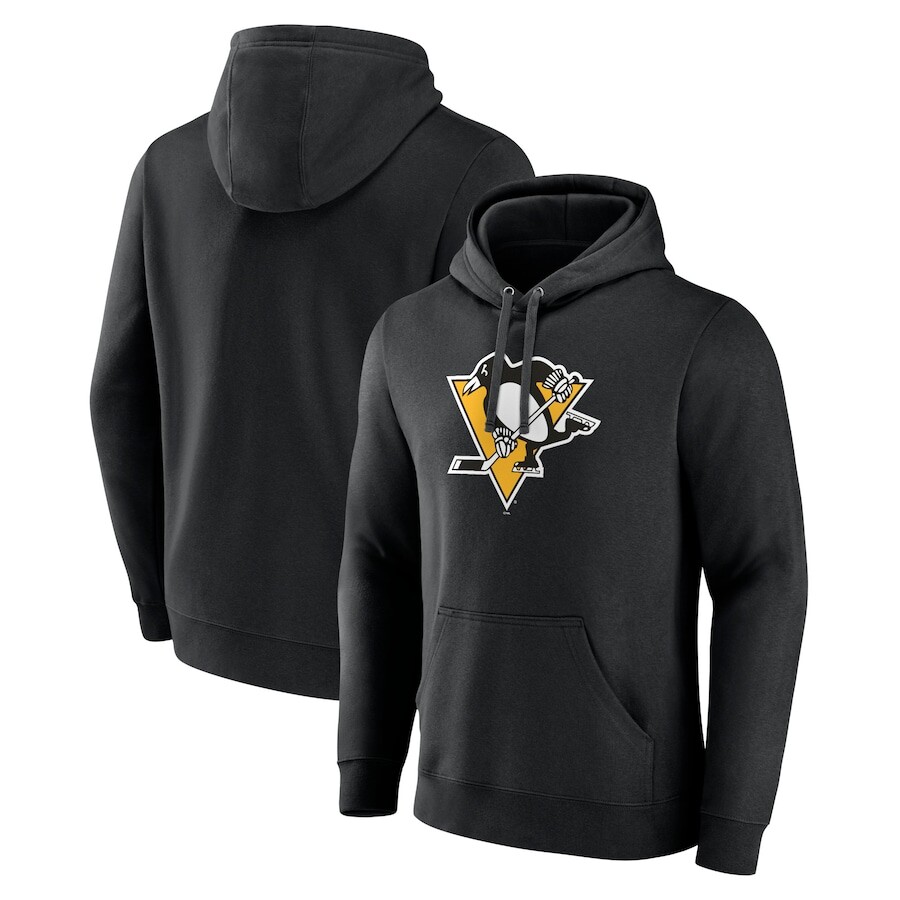 

Пуловер с капюшоном Fanatics Branded Pittsburgh Penguins, черный