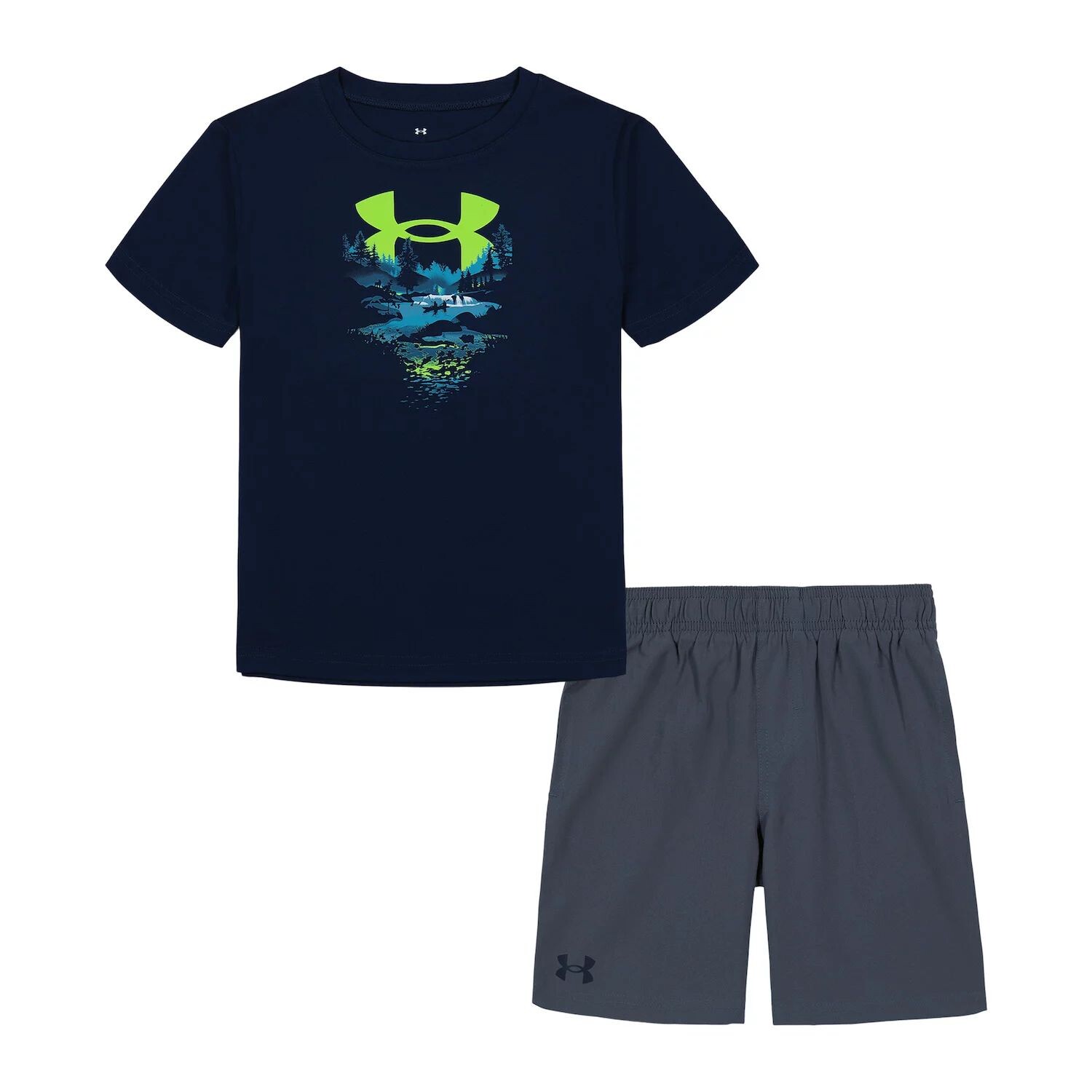 

Комплект из футболки Under Armour Canoe и эластичных шорт для мальчиков 4–7 лет Under Armour