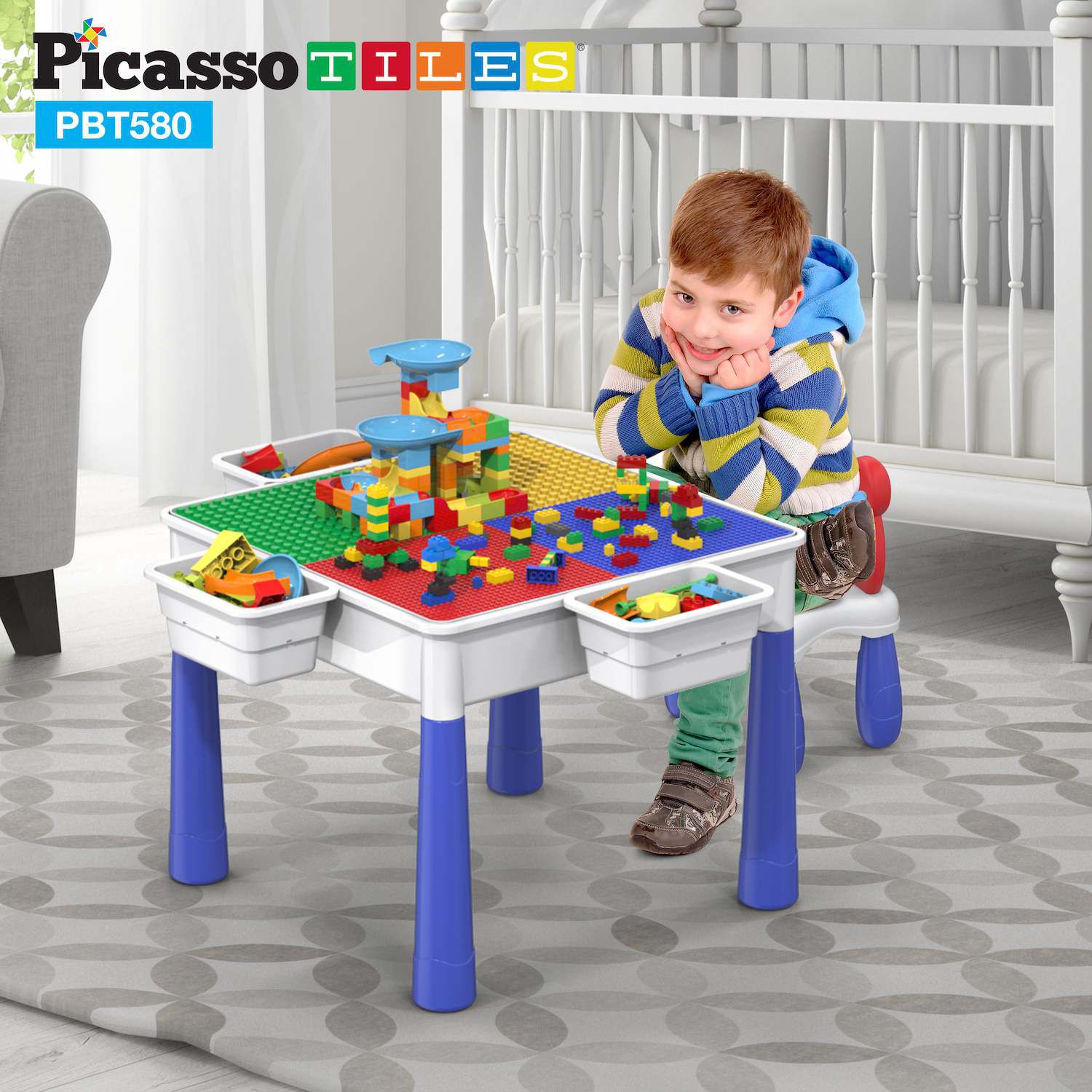 Набор столов и стульев для детского развлекательного центра Picassotiles