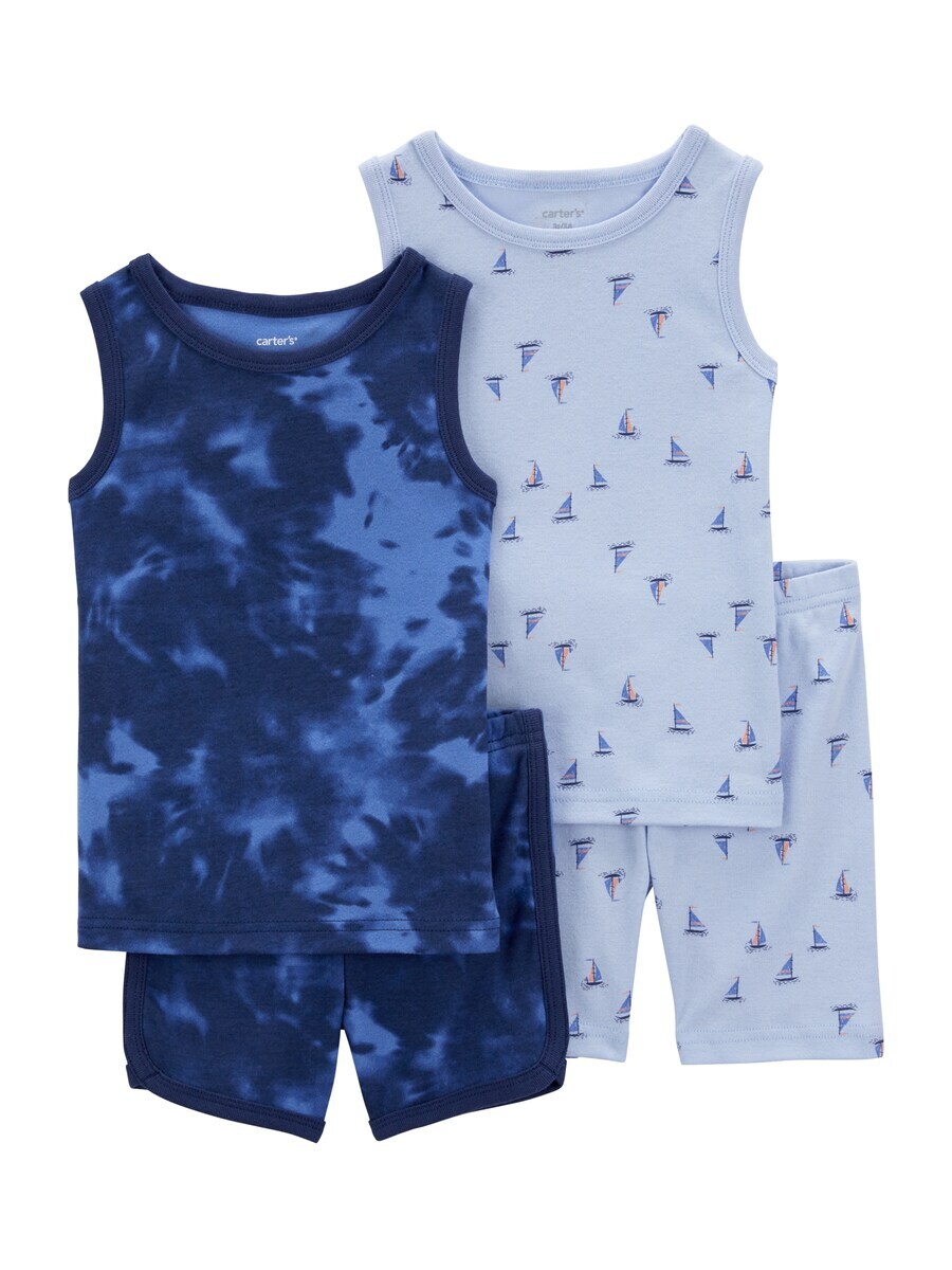 

Пижама Carters Pajamas, цвет Navy/Sapphire/Dusty blue