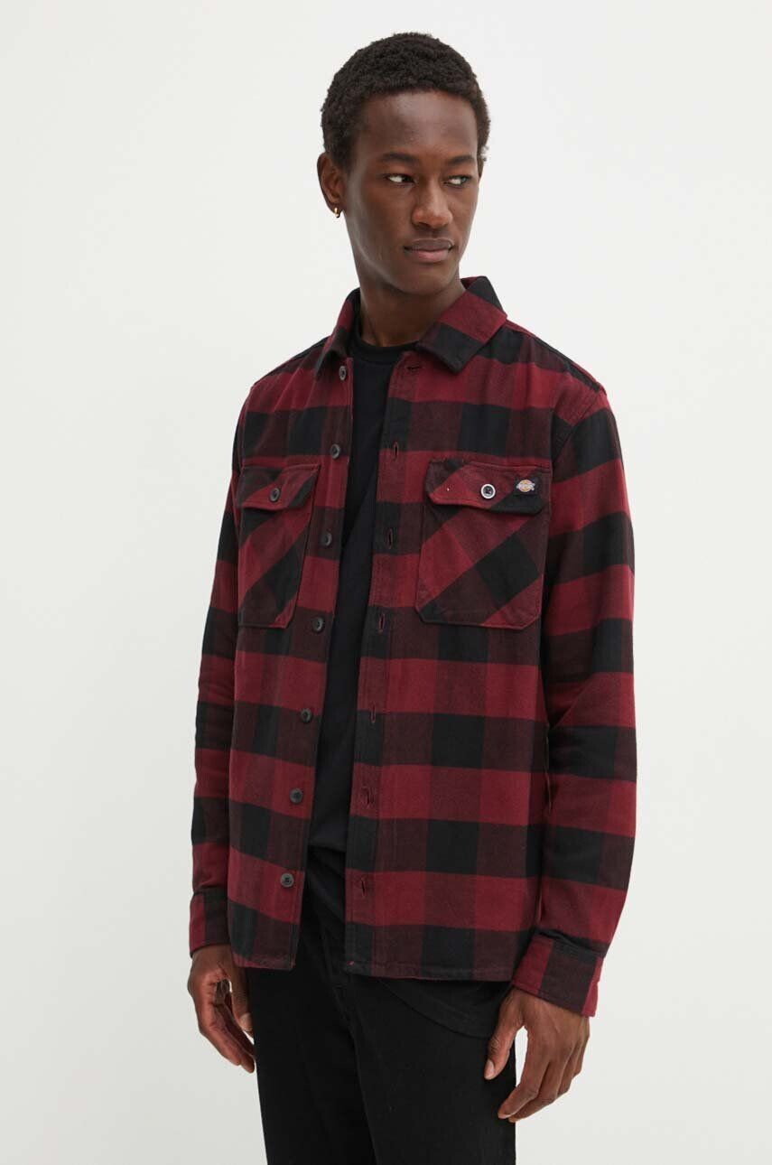 

Рубашка Диккис Dickies, гранатовый