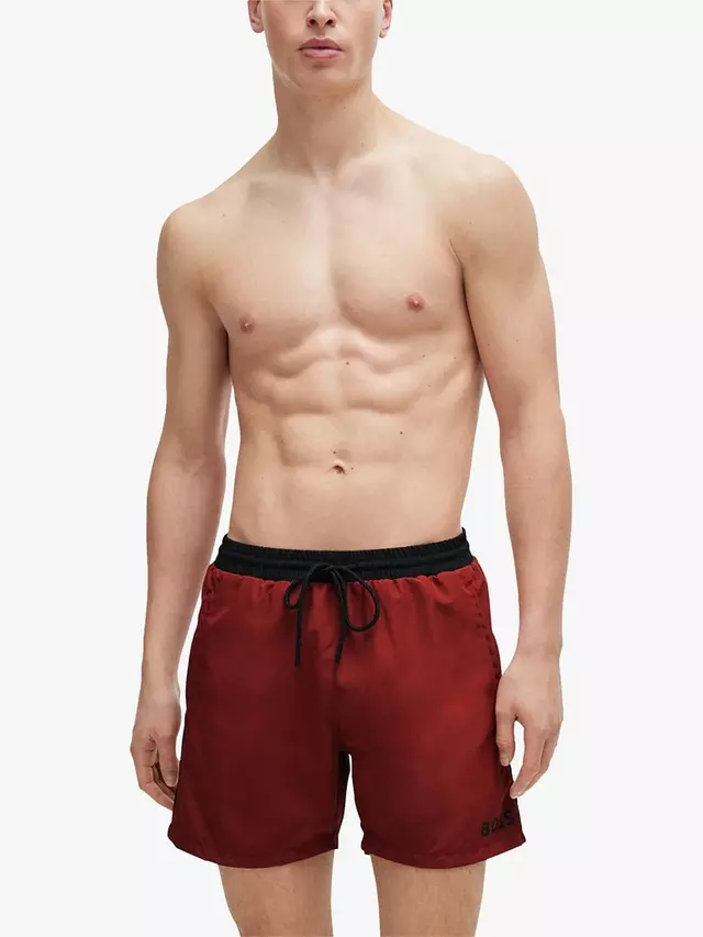 

Шорты для плавания HUGO BOSS BOSS Starfish, коричневый