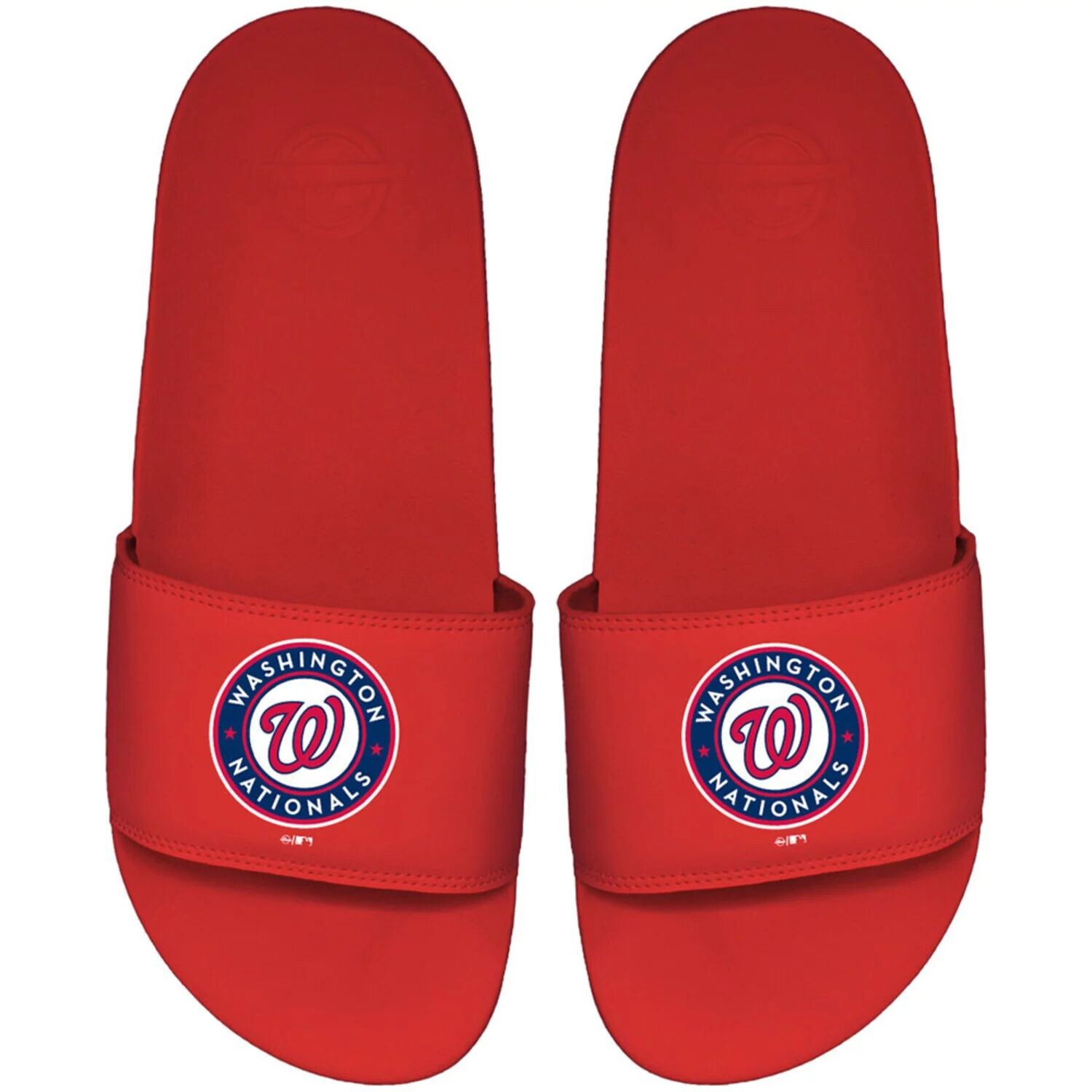

Молодежные шлепанцы ISlide Red Washington Nationals Primary Motto Unbranded