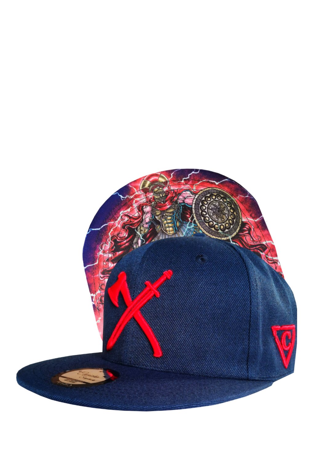 

Бейсболка SNAPBACK BASEBALL-ONE SIZE Capiche, цвет red blue blue