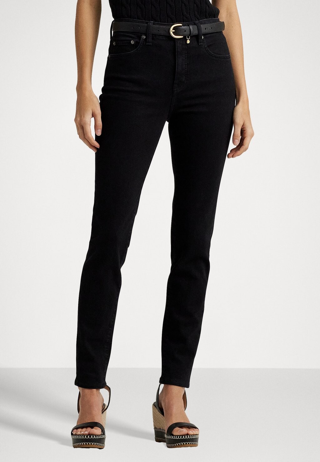 

Джинсы Skinny Fit Ankle Lauren Ralph Lauren, цвет black wash