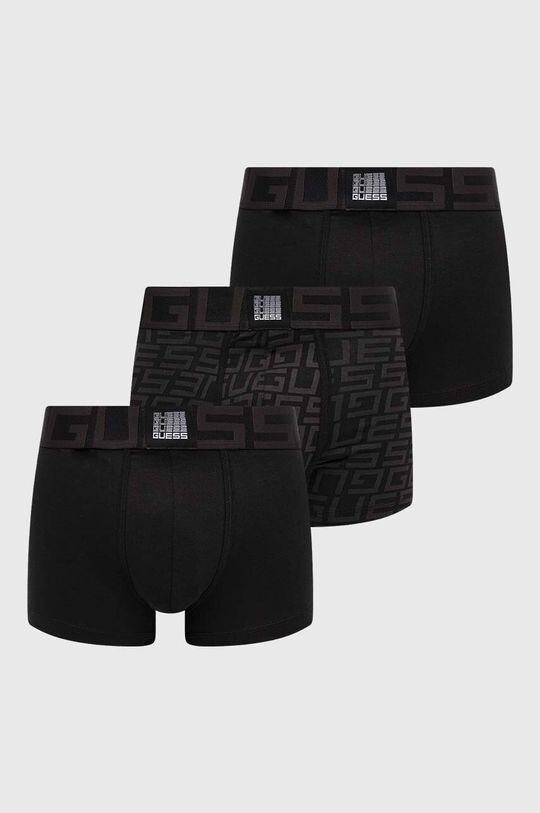 

Комплект из трех боксеров Guess, черный