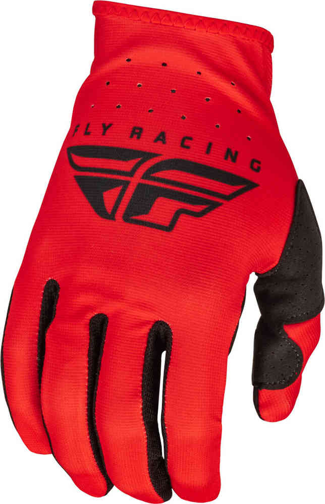 цена Молодежные перчатки для мотокросса Fly Racing Lite FLY Racing, красный/черный