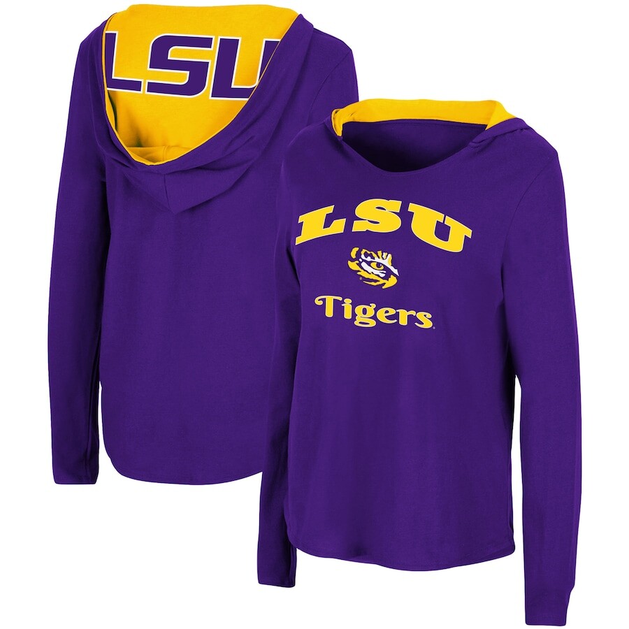 

Футболка с длинным рукавом Colosseum Lsu Tigers, фиолетовый