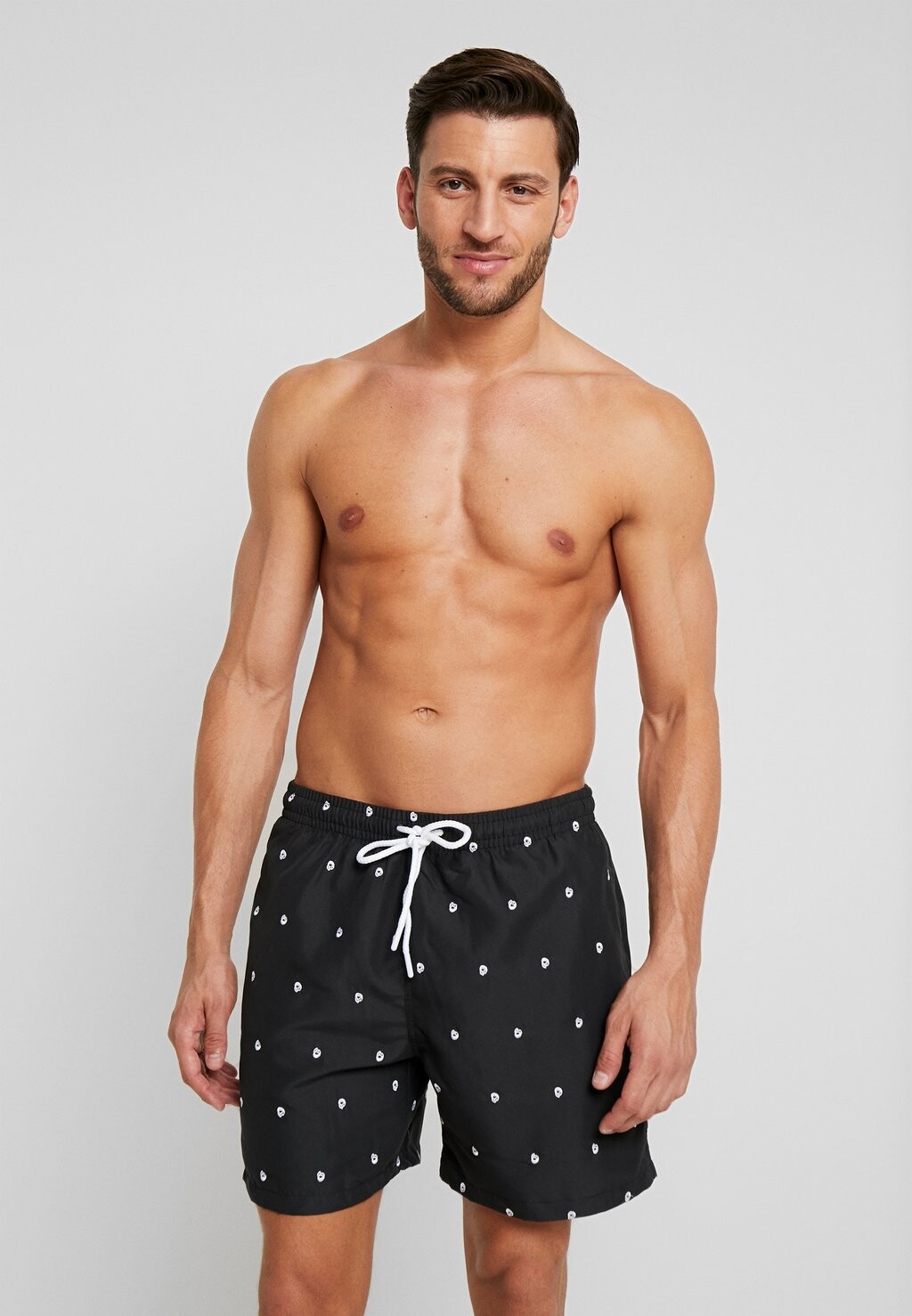 

Шорты для плавания Embroidery Swim Urban Classics, черный