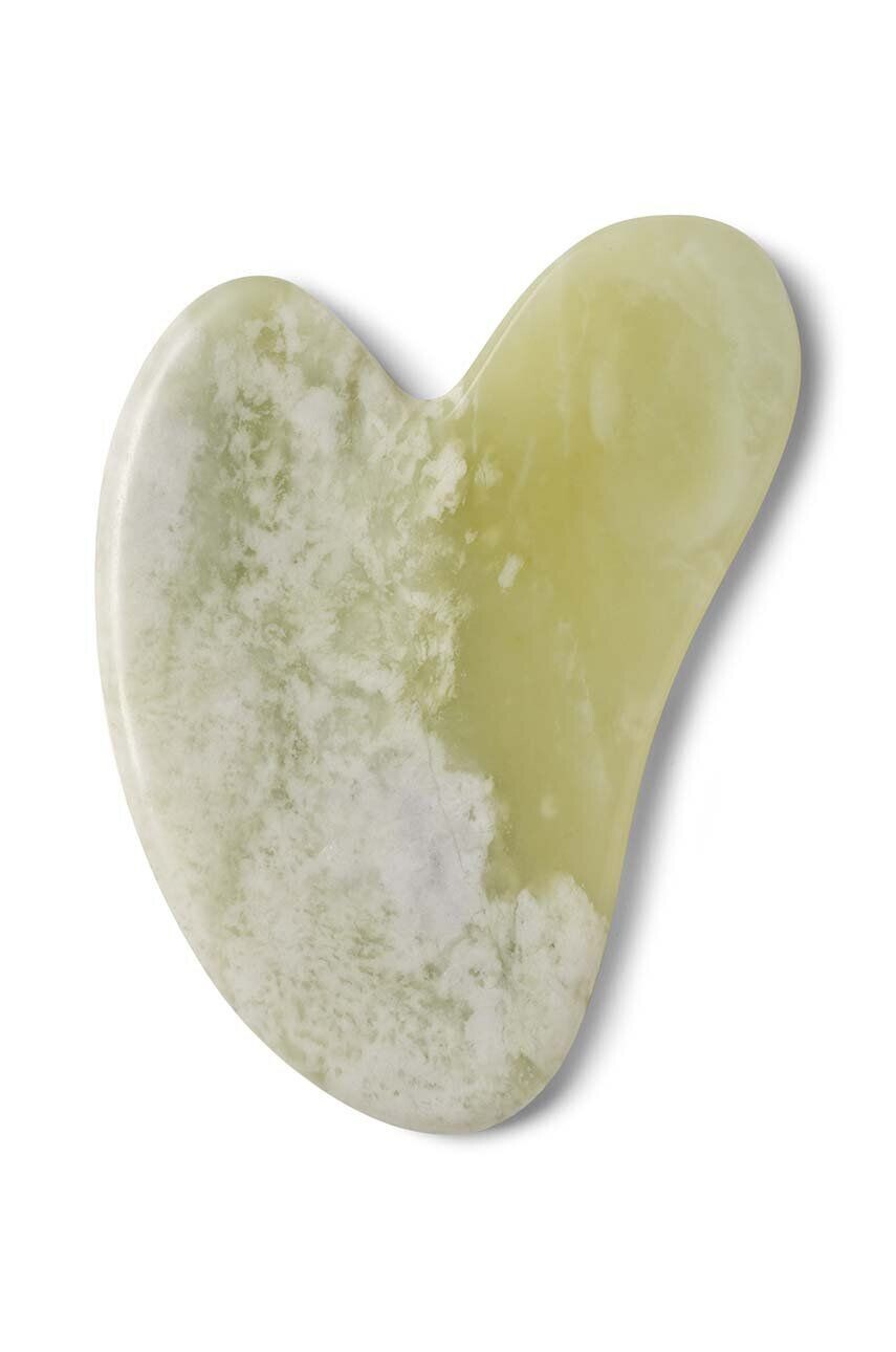 

Zoë Ayla Jade Массажная пластина для лица Gua Sha, цвет verde