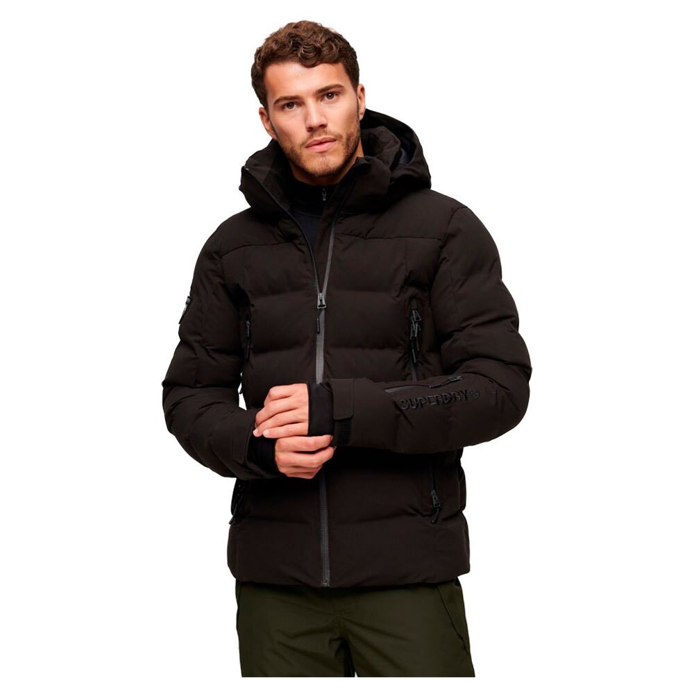 

Пуховик Superdry Ski Radar Luxe, черный