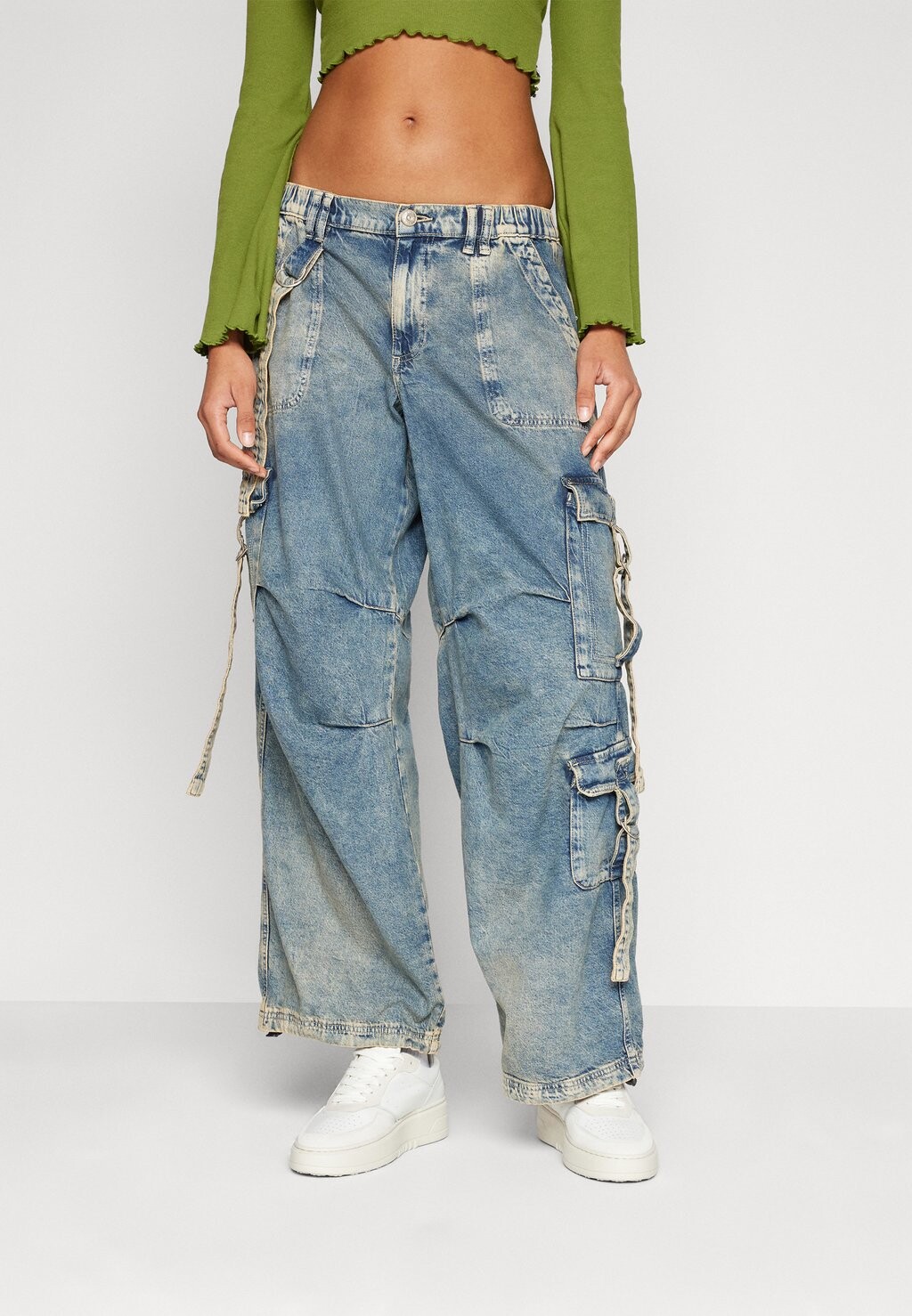 

Джинсы свободного кроя BDG Urban Outfitters STRAPPY LIGHT, цвет light vintage