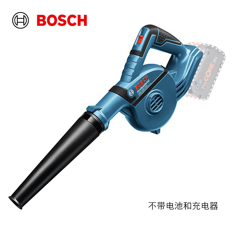 Bosch GBL 18V-120 воздуходувка промышленная аккумуляторная для очистки пыли компьютерный фен пылесборник небольшой инструмент голый металл