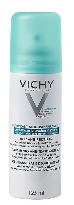 Vichy Deo Anti-Transpirant 48H антиперспирант, 125 ml набор дезодорантов vichy deo 2 шт