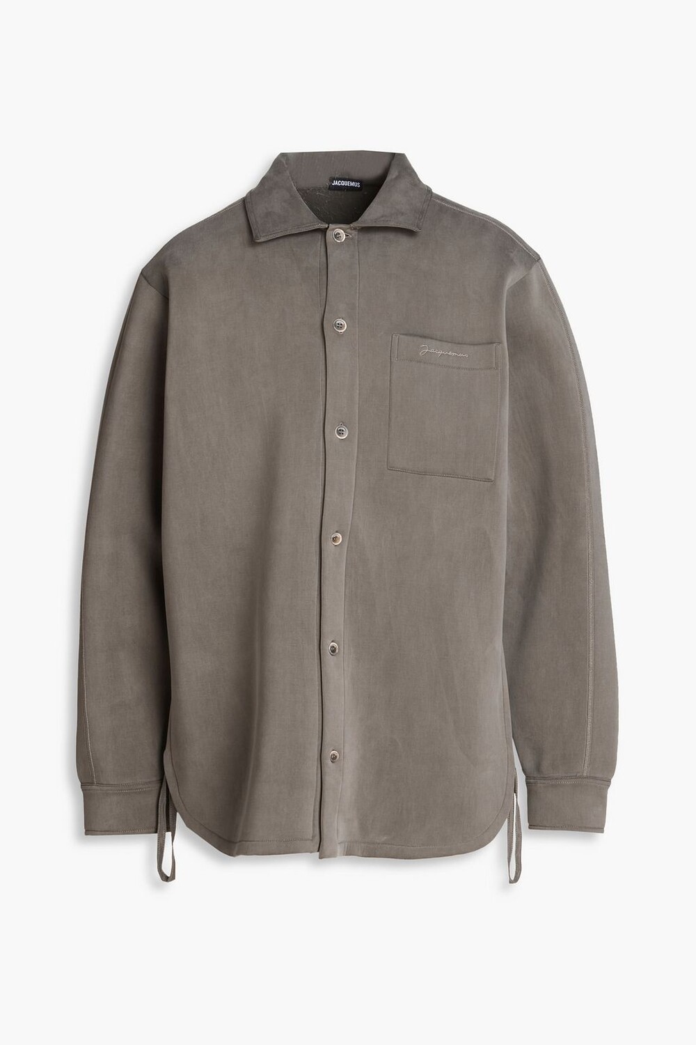 

Рубашка Guimauve из купро-смеси для подводного плавания JACQUEMUS, серый
