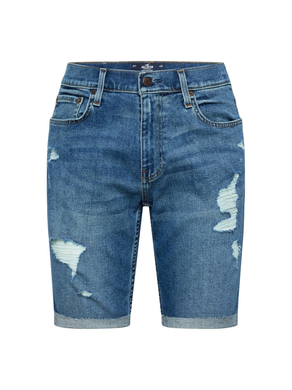 

Узкие джинсы Hollister, синий