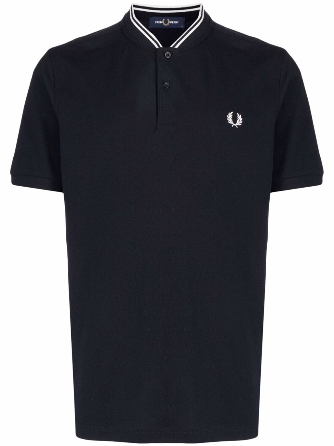 

Fred Perry рубашка поло с воротником-стойкой, синий