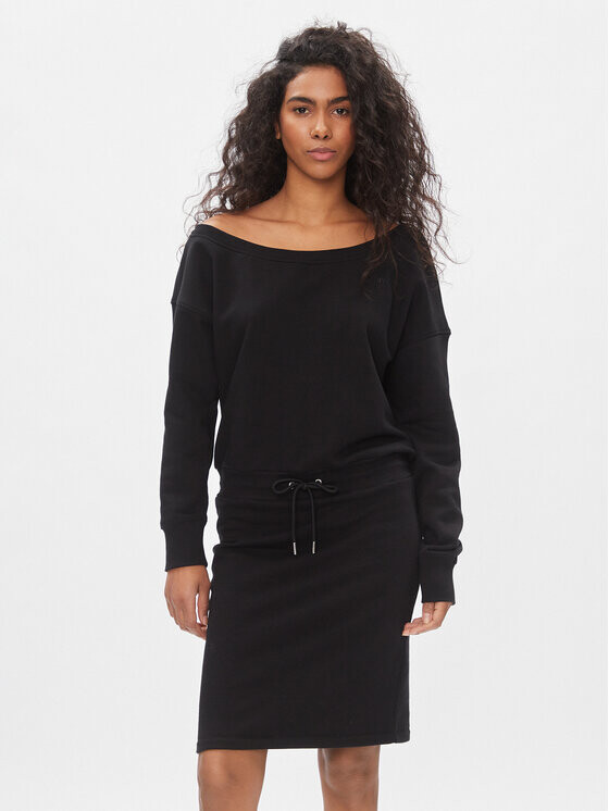 

Трикотажное платье обычного кроя Dkny, черный