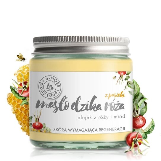 

Пасечное масло с маслом ши, медом и маслом шиповника, 120 мл E-Fiore