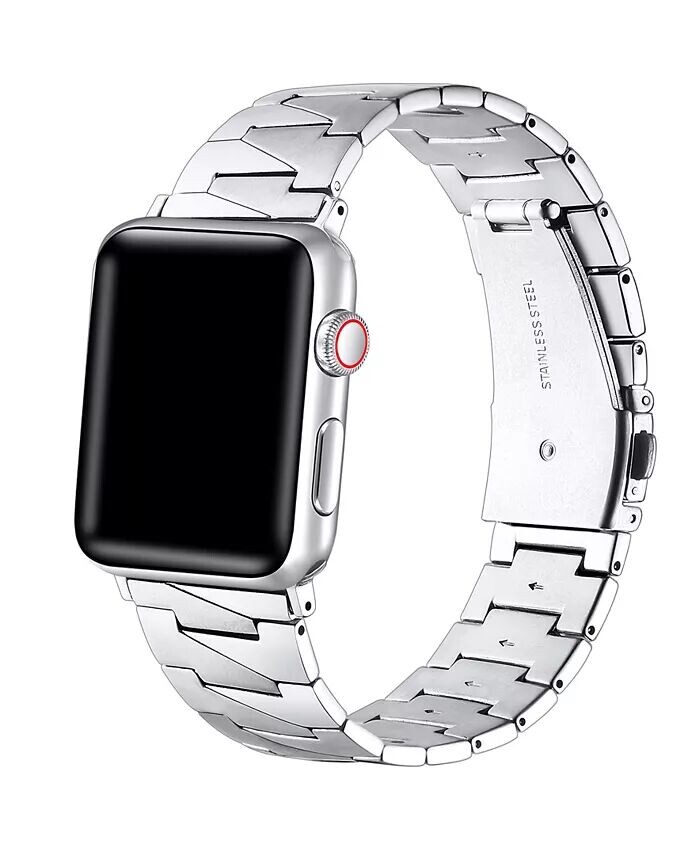 

Унисекс-ремешок Scarlett из нержавеющей стали для Apple Watch, размеры — 42 мм, 44 мм, 45 мм, 49 мм Posh Tech, серебро
