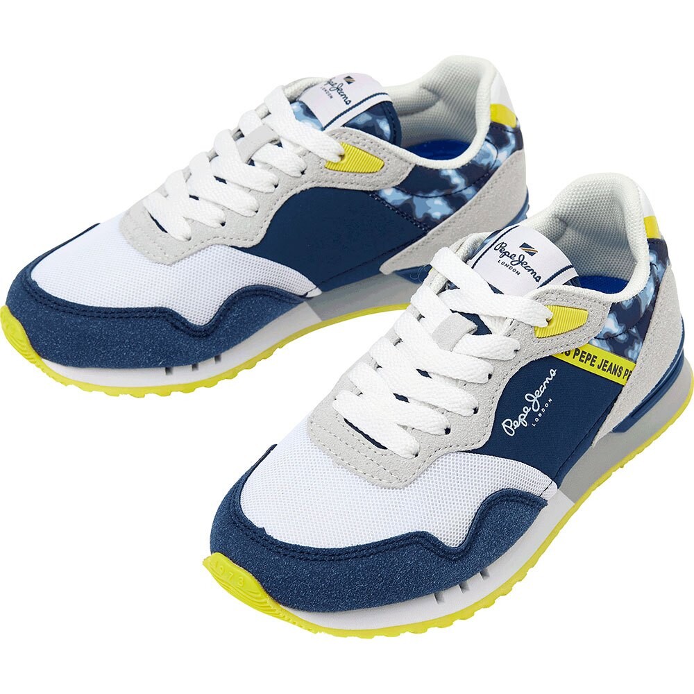 

Кроссовки Pepe Jeans London Brighton Low Top, синий