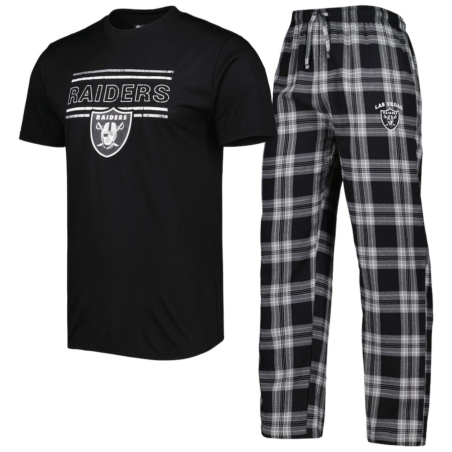 

Пижамный комплект Concepts Sport Las Vegas Raiders, черный