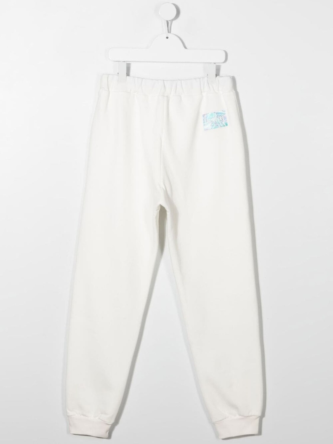 

PUCCI Junior спортивные брюки с нашивкой-логотипом, серый