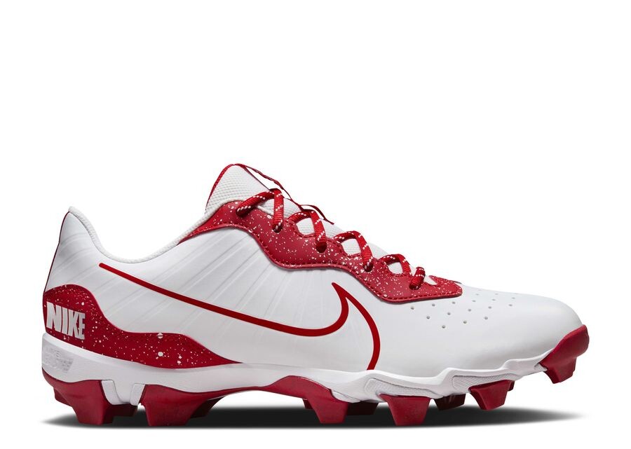 

Кроссовки Nike Alpha Huarache 4 Keystone, цвет White University Red Splatter