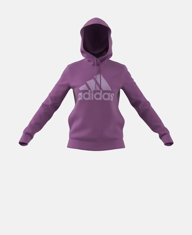 

Толстовка с капюшоном adidas, фуксия