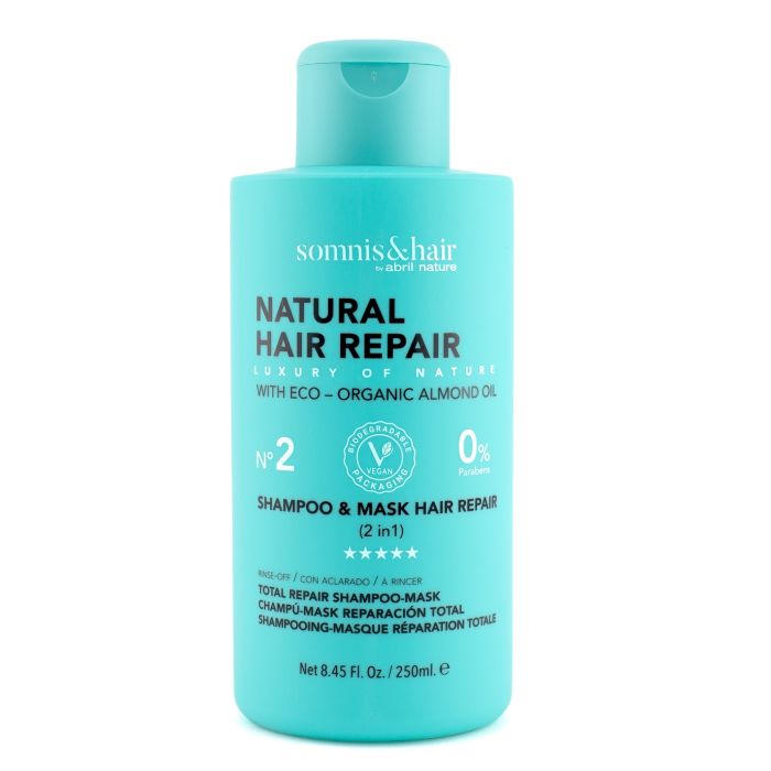 Шампунь Natural Balance Champú y Mascarilla Regeneradora Somnis & Hair, 250 ml маска для волос brave new hair маска для сухих и поврежденных волос восстанавливающая reboot
