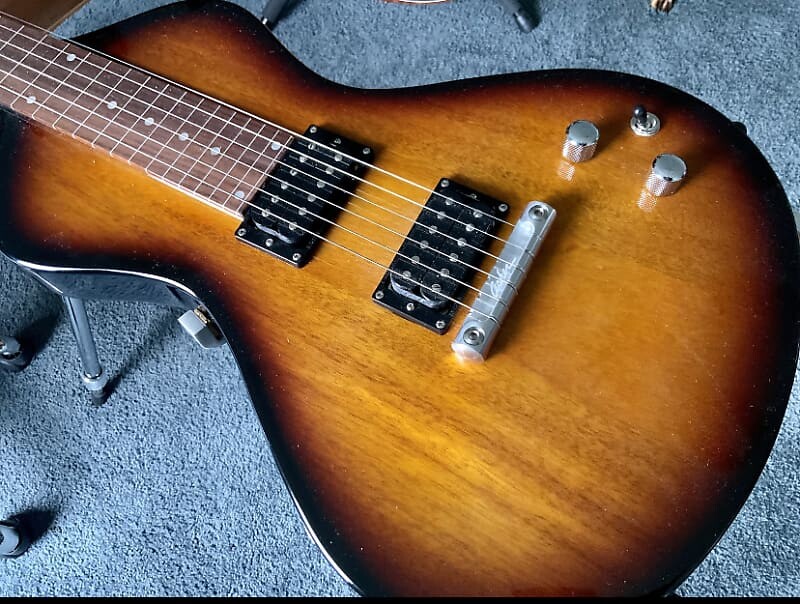 

Электрогитара Asher Electro Hawaiian Jr. 2022 - Tobacco Sunburst w Gig bag