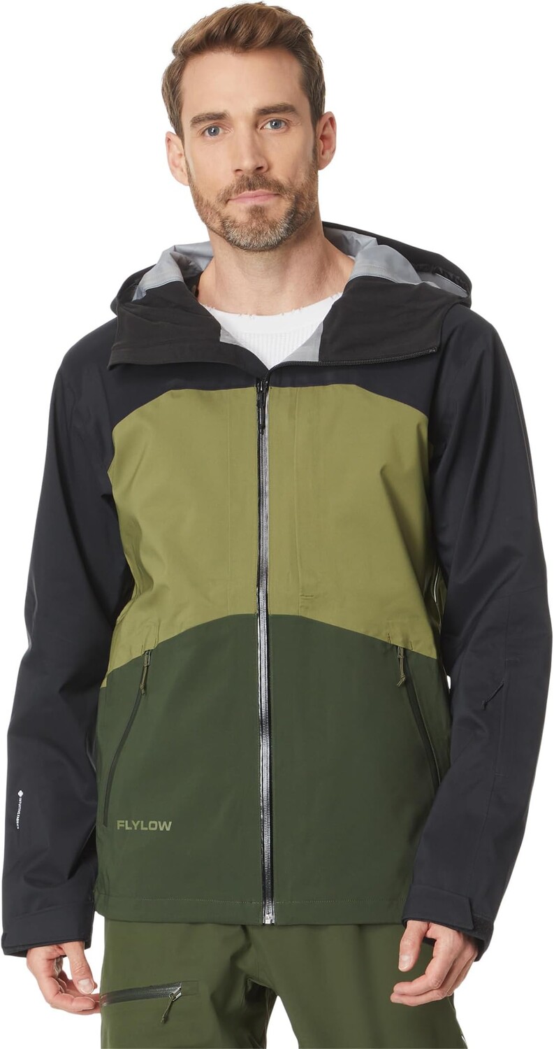 

Куртка Flylow Malone Jacket, цвет Black/Moss/Pine