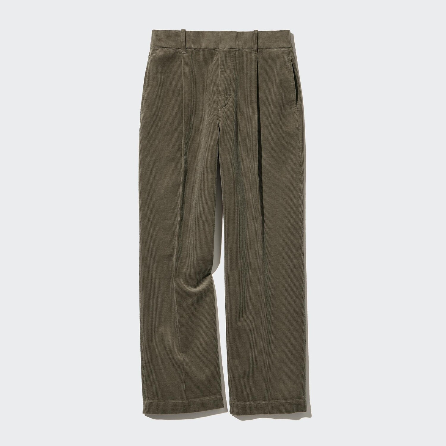 

Брюки UNIQLO вельветовые, оливковый, Зеленый