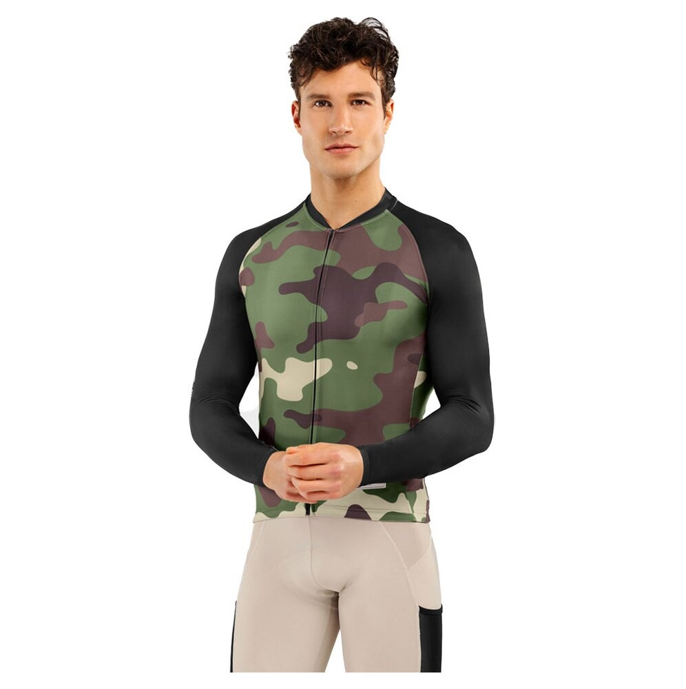 

Джерси с длинным рукавом Siroko GM2 Camouflage, зеленый