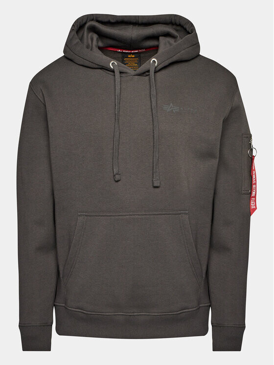 

Толстовка обычного кроя Alpha Industries, серый