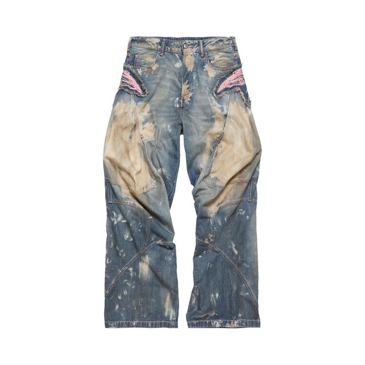 

Брюки Acne Studios Loose Fit Denim Trousers, цвет Mid Blue