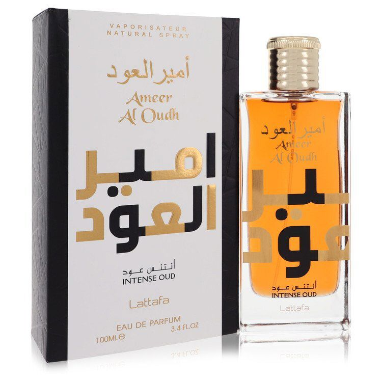 Духи Ameer al oudh intense oud eau de parfum Lattafa, 100 мл импортный парфюм с ароматом мужской спрей стойкий парфюм нейтральный парфюм антиперспирантный спрей
