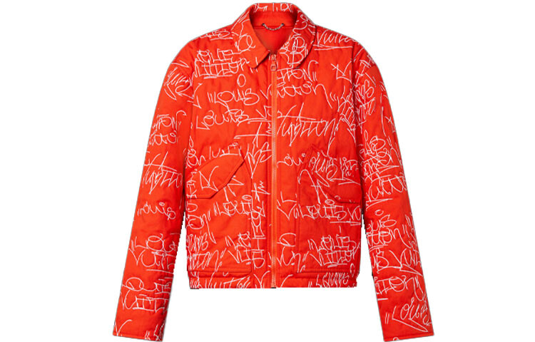 

Новые квартальные продукты LV Jacket Men Red Louis Vuitton, красный