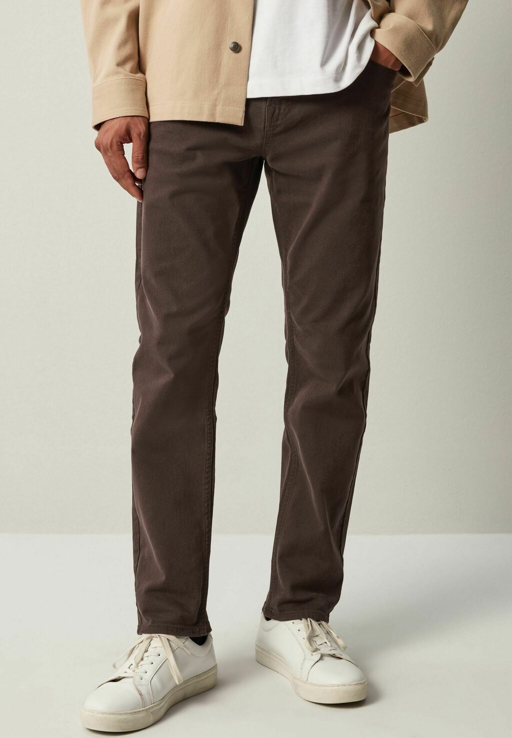 

Джинсы Straight Leg AUTHENTIC STRETCH Next, цвет brown