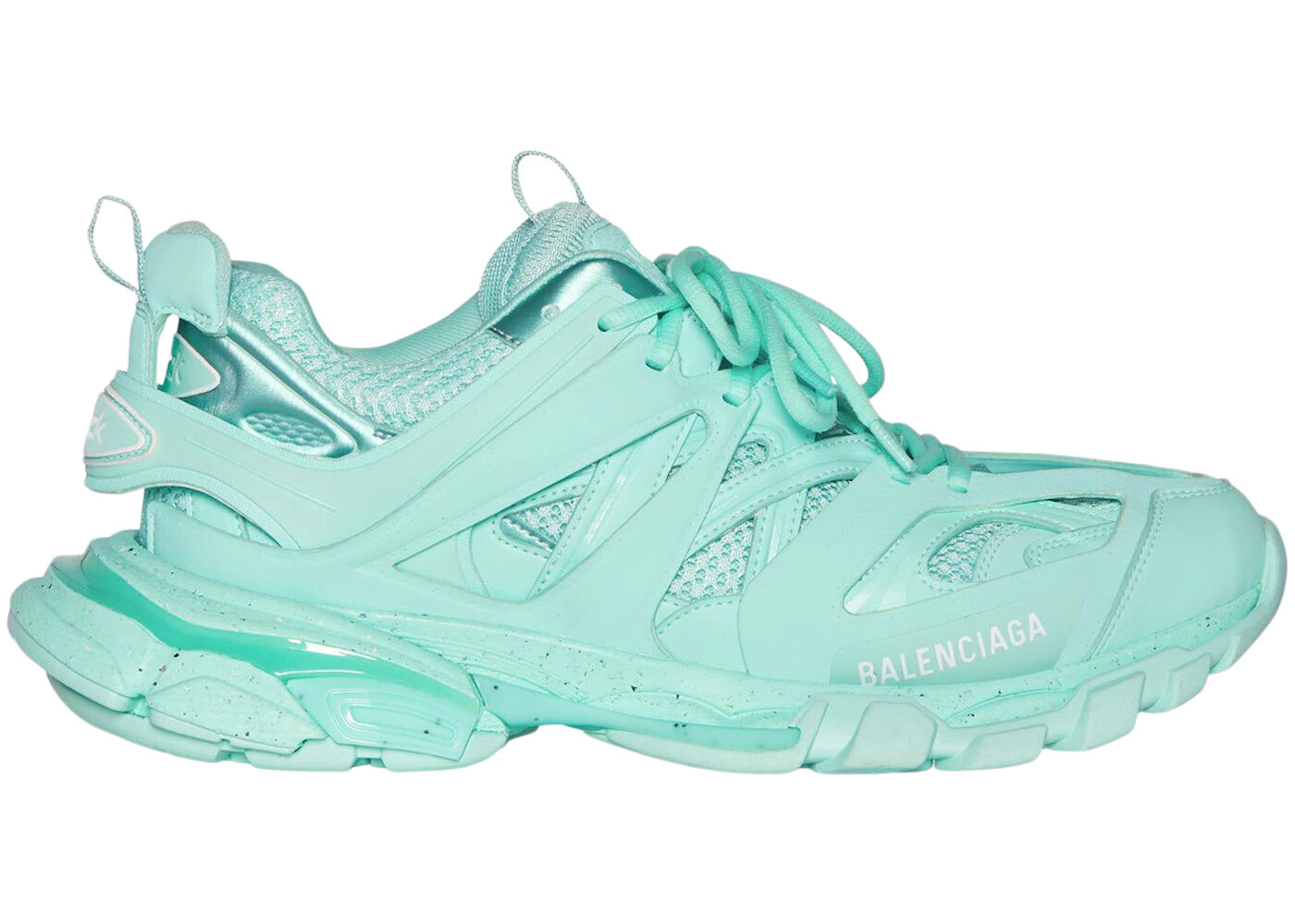 

Кроссовки женские Balenciaga Track Recycled, зеленый