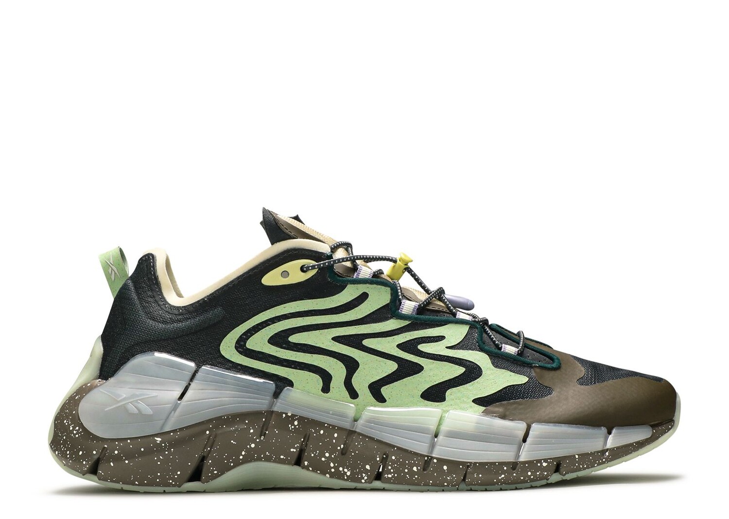 

Кроссовки Reebok Brain Dead X Zig Kinetica 2 'Mad Science - Aloe Green', серый