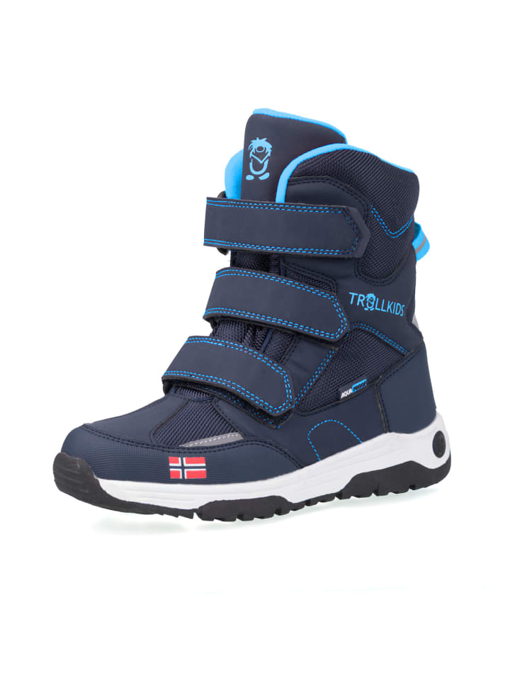 

Сапоги Trollkids Winters Lofoten, цвет navy/blue