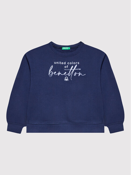

Толстовка современного кроя United Colors Of Benetton, синий
