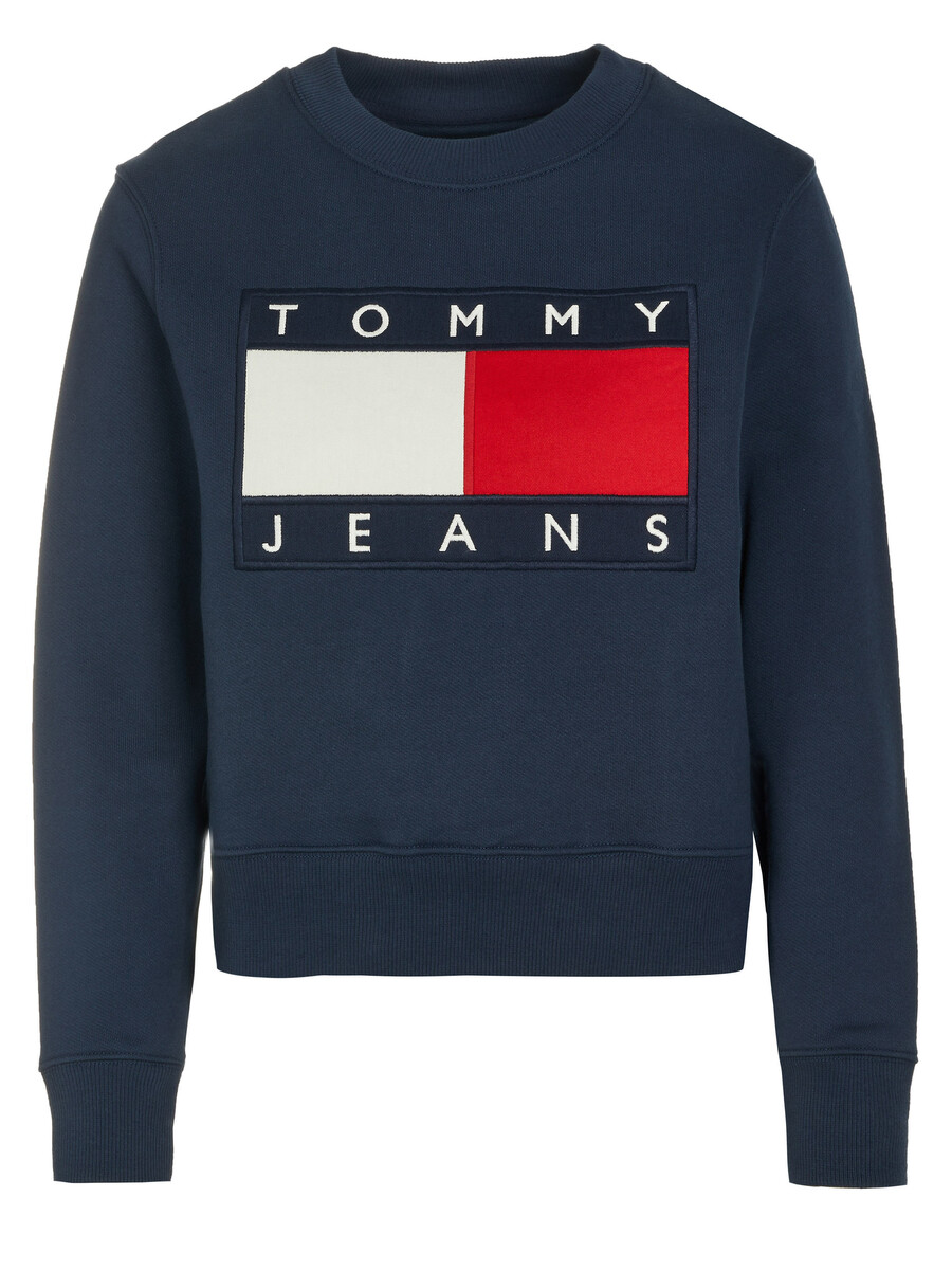 

Пуловер Tommy Hilfiger Jeans, темно-синий
