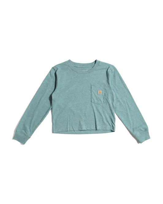 

Футболка с длинными рукавами для маленьких девочек Carhartt, цвет Multi
