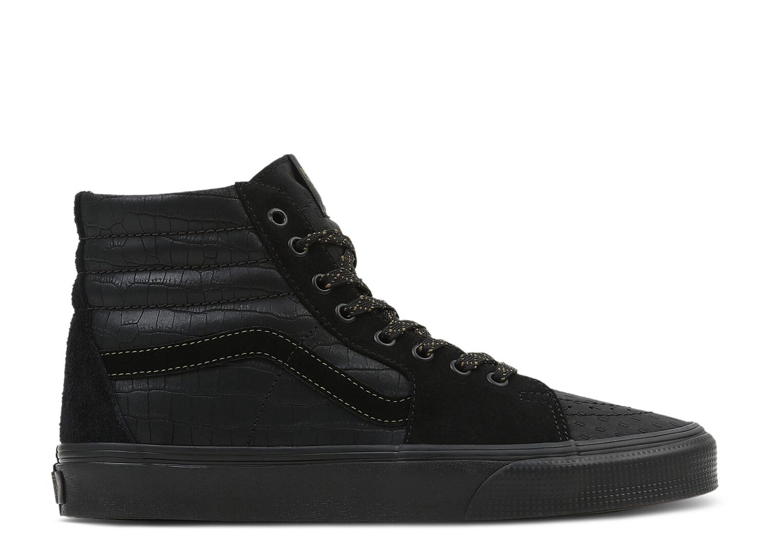 

Кроссовки Vans Sk8-Hi 'Croc Patchwork', черный