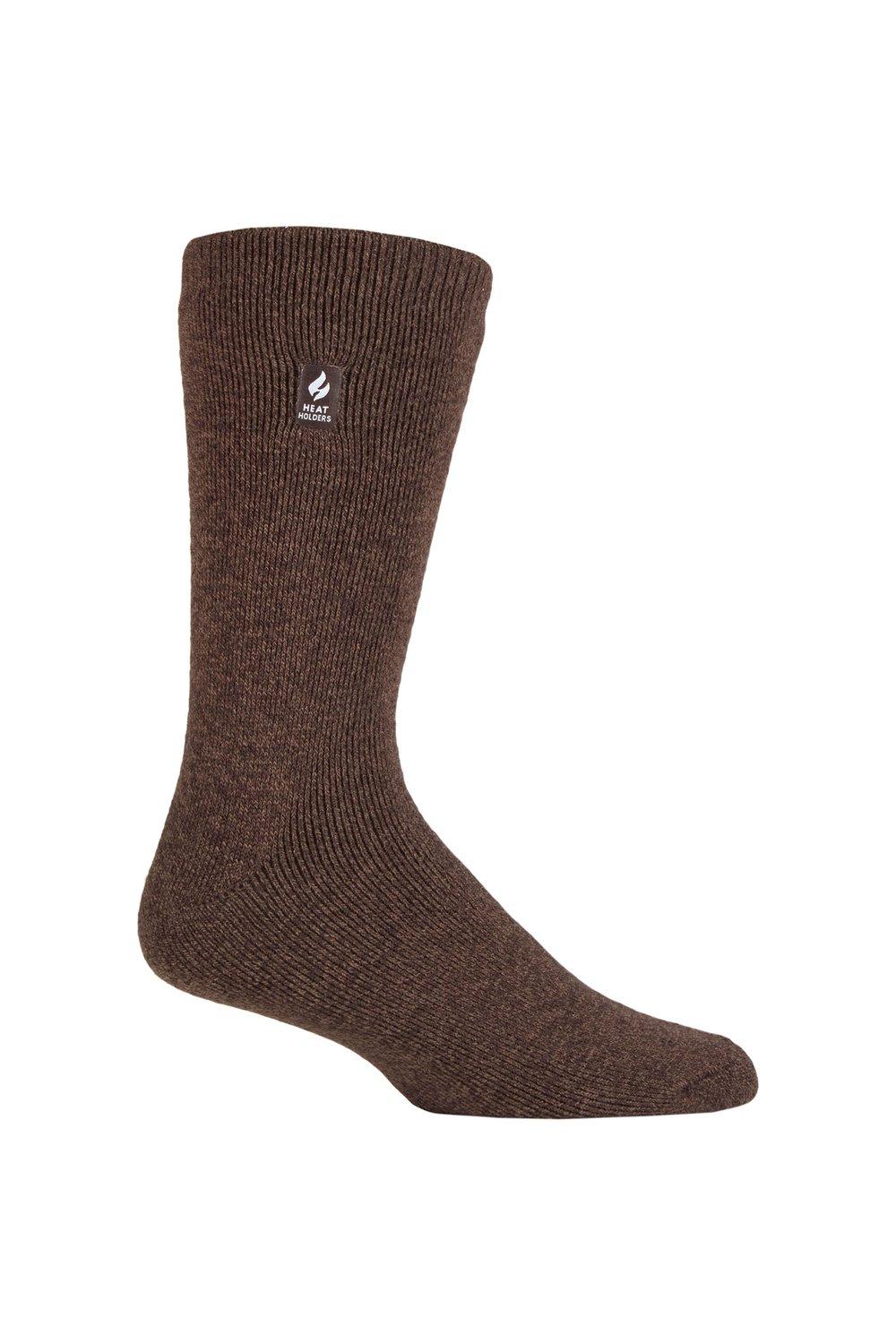 1 пара носков 1.6 TOG Lite SOCKSHOP Heat Holders, коричневый 1 pair mens winter wool socks thermal warm socks soft socks hiking socks