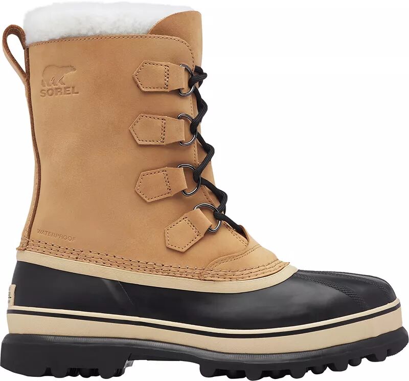 Мужские непромокаемые зимние ботинки Sorel Caribou ботинки зимние sorel kinetic caribou светло коричневый серый