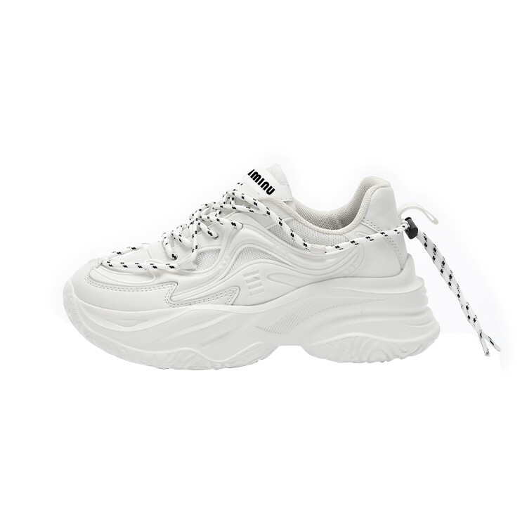 

Кроссовки Eminu Chunky Sneakers Unisex Low-top, белый